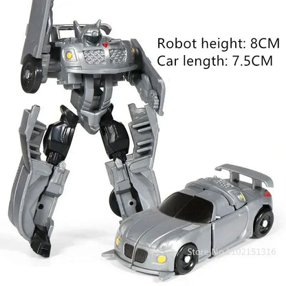 Mini Transformation Robot Kit 2-in-1 Deformed Car Toy for Kids Gift