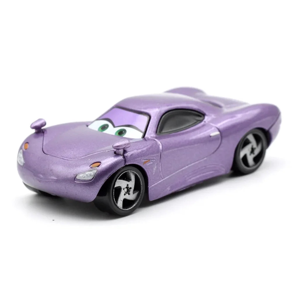 #NEW Children Car Pixar Cars 2 3 Lightning McQueen Fillmore Frank 1：55 Metal Model Racing Car Toy Children's Birthday Gift
