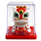 Solar Powered Maneki Neko Lucky Cat Welcoming Chinese Lucky Cat Waving Hand Beckoning Fortune Cat Figurines For Home Decor