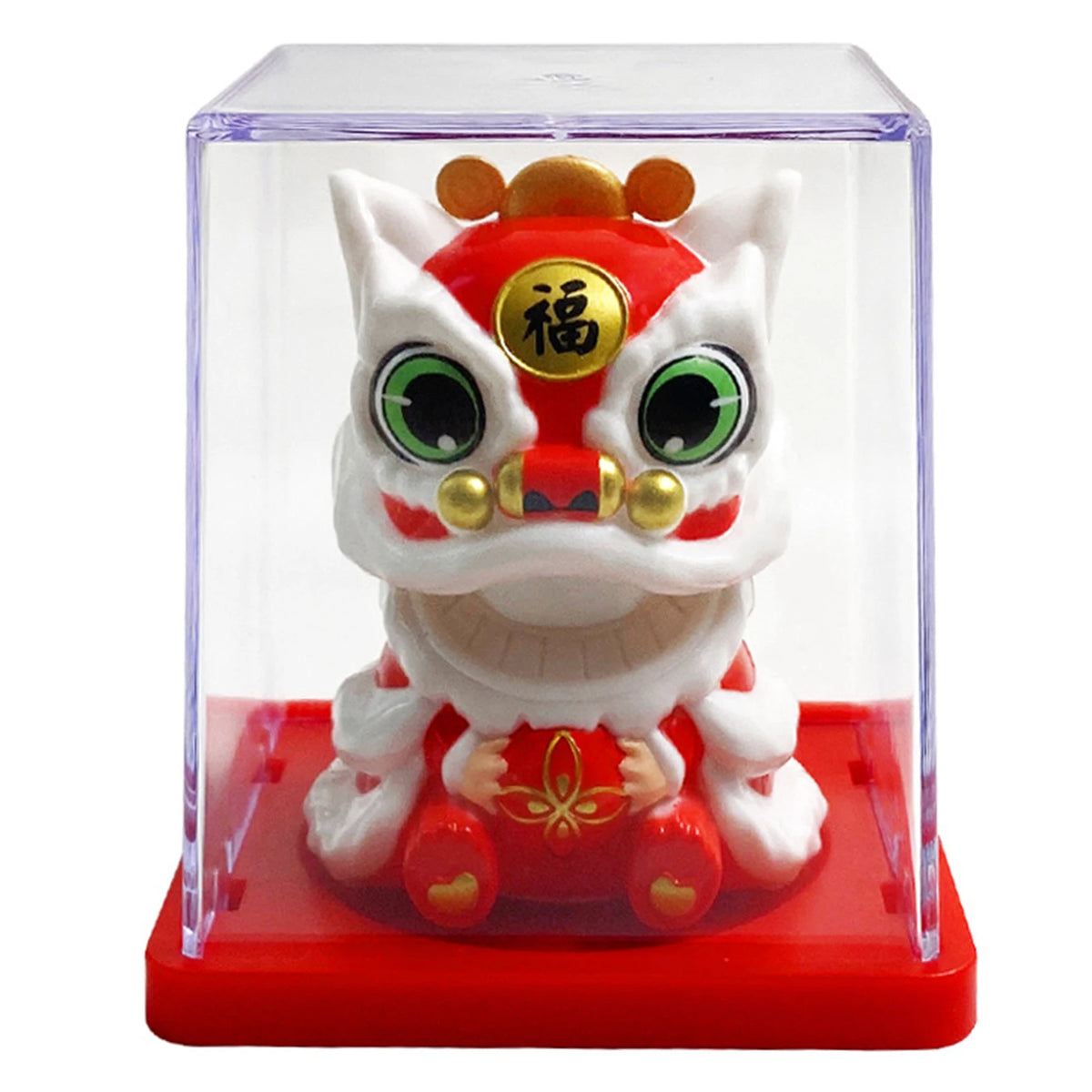Solar Powered Maneki Neko Lucky Cat Welcoming Chinese Lucky Cat Waving Hand Beckoning Fortune Cat Figurines For Home Decor