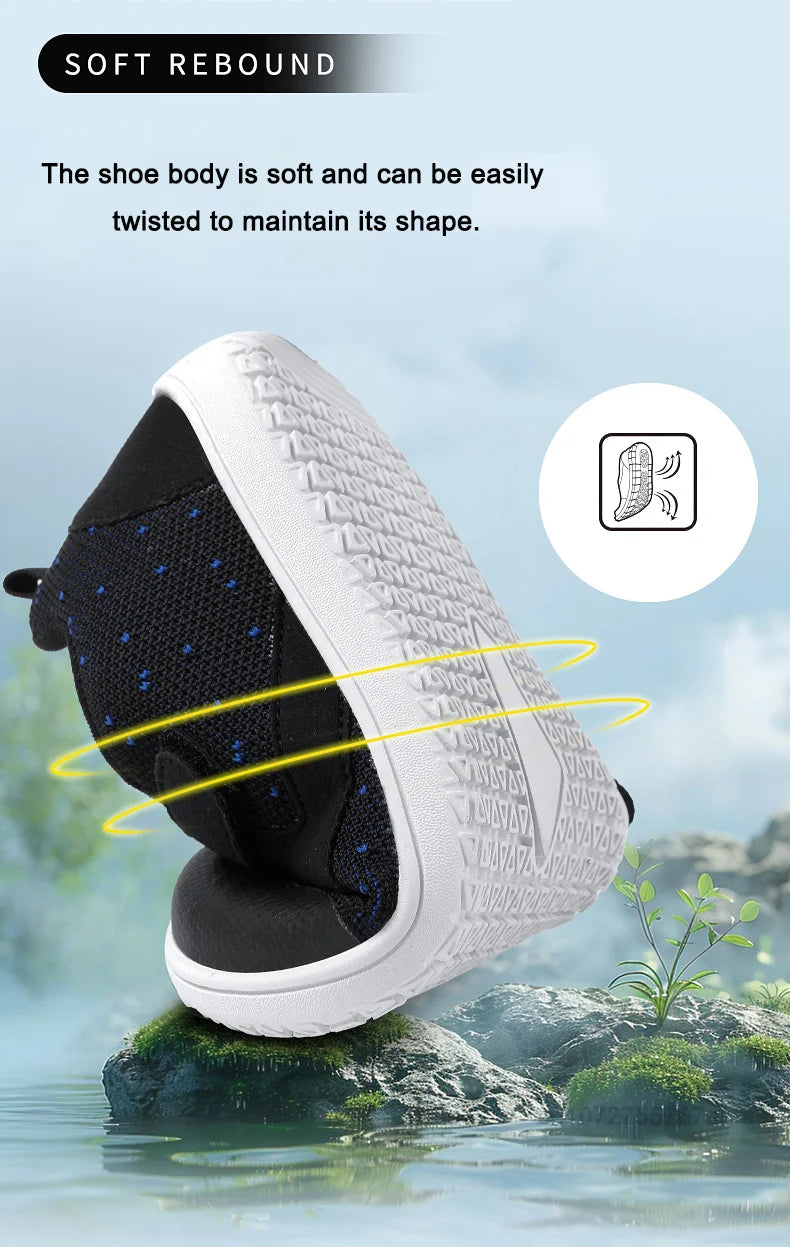 Kids Wide Barefoot Shoes Minimalist Sneakers for Growing Feet