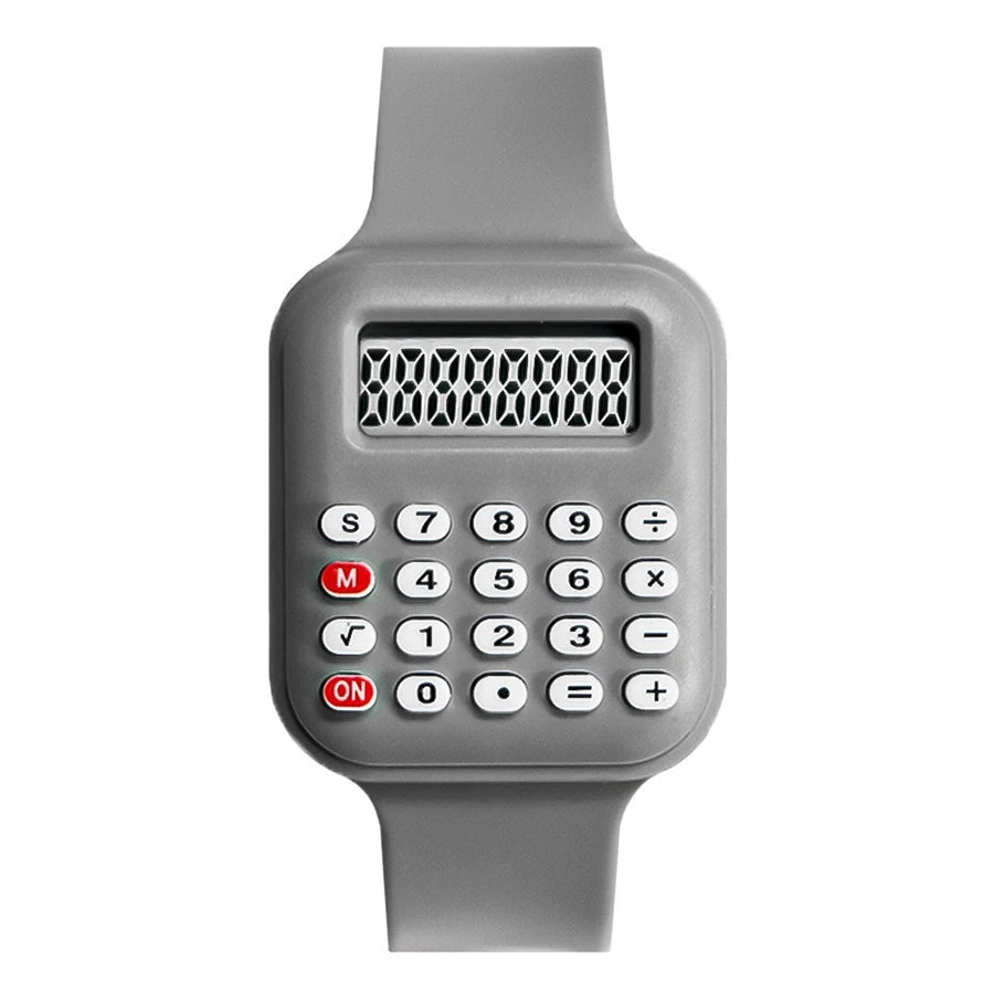 Calculator Watch for Kids – Cartoon LED Digital Sports Watch