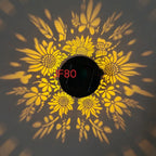 LED Solar Light IP65 Waterproof and Warm Wall Light Suitable for Garden Lawn Camping Steps Greenway Courtyard Night Light