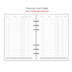 A5 A6 A7 Laser Notebook Planner Organizer Binder Books Journal Sketchbook Accessories Diary Office Supplies Notebook