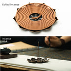 New 1PC Alloy Incense Burner Stick Holder Plate Buddhism Lotus Censer Bronze Nasturtium Incense Burner