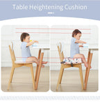 Children Kids Increased Booster Seat Cushion Pad Pillow Baby Dining High Chair Seat Cushions Adjustable Removable Baby Safety