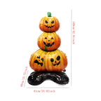 1set Giant Stand Pedestal Halloween Party Balloons Ghost Skull Pumpkin Tree Wizard Shape Balloon Halloween Decorations 2027