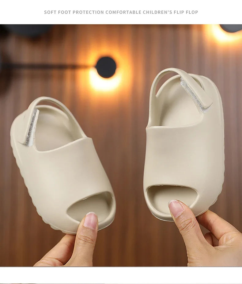 Kids Summer Sandals Lightweight Beach Slippers Breathable Shoes