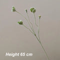 Poppy Artificial Flowers 65cm Long Stem Fake Flowers For Home Decor Garden Wedding Party Decoration DIY Flower Arrangement New