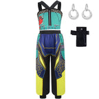 Anime-Inspired Halloween Cosplay Costume Set for Girls – K-Pop Stage Performance Outfit with Accessories