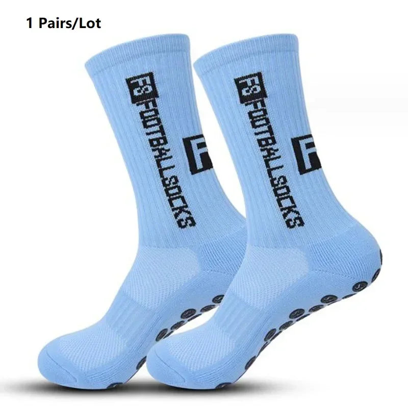 1/3/10 pairs fessional Non-slip Football Socks Men Women Sports Socks Silicone Bottom Soccer Sport Running Cycling Grip Sock