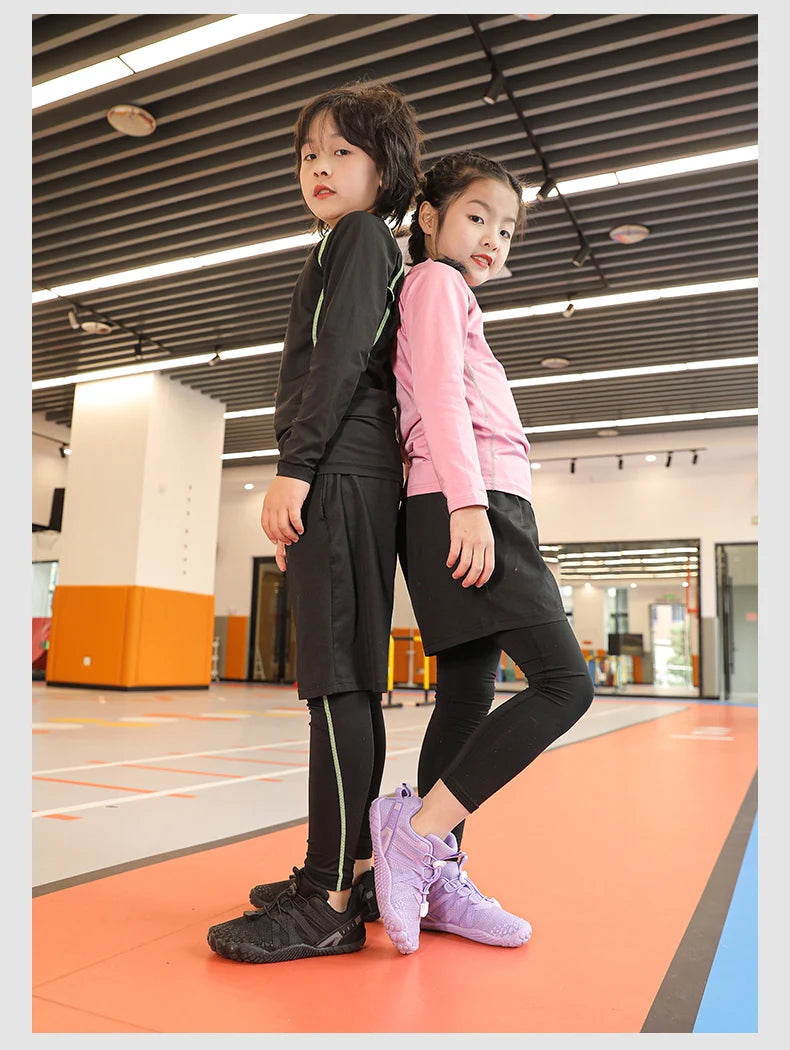 Kids Barefoot Shoes Natural Splay Sneakers for Children