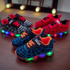 Kids Cartoon Sneakers Breathable Casual Sport Shoes for Children