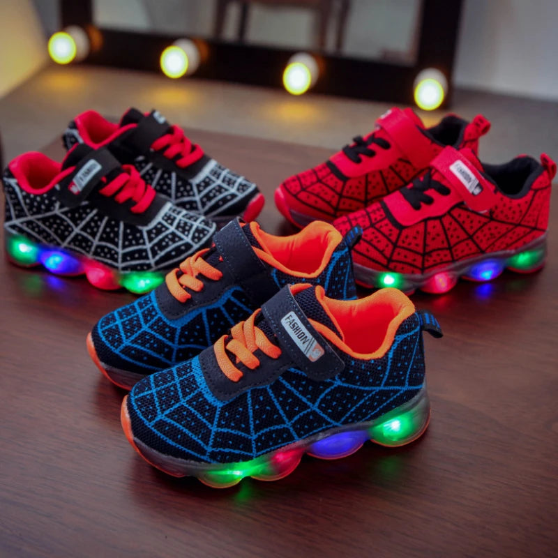 Kids Cartoon Sneakers Breathable Casual Sport Shoes for Children