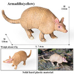 Oenux Wild Animals Simulation AArdvark Anteater Armadillo Pangolin Ant Natural Enemy Figurines PVC Model Collection Kid Toy Gift