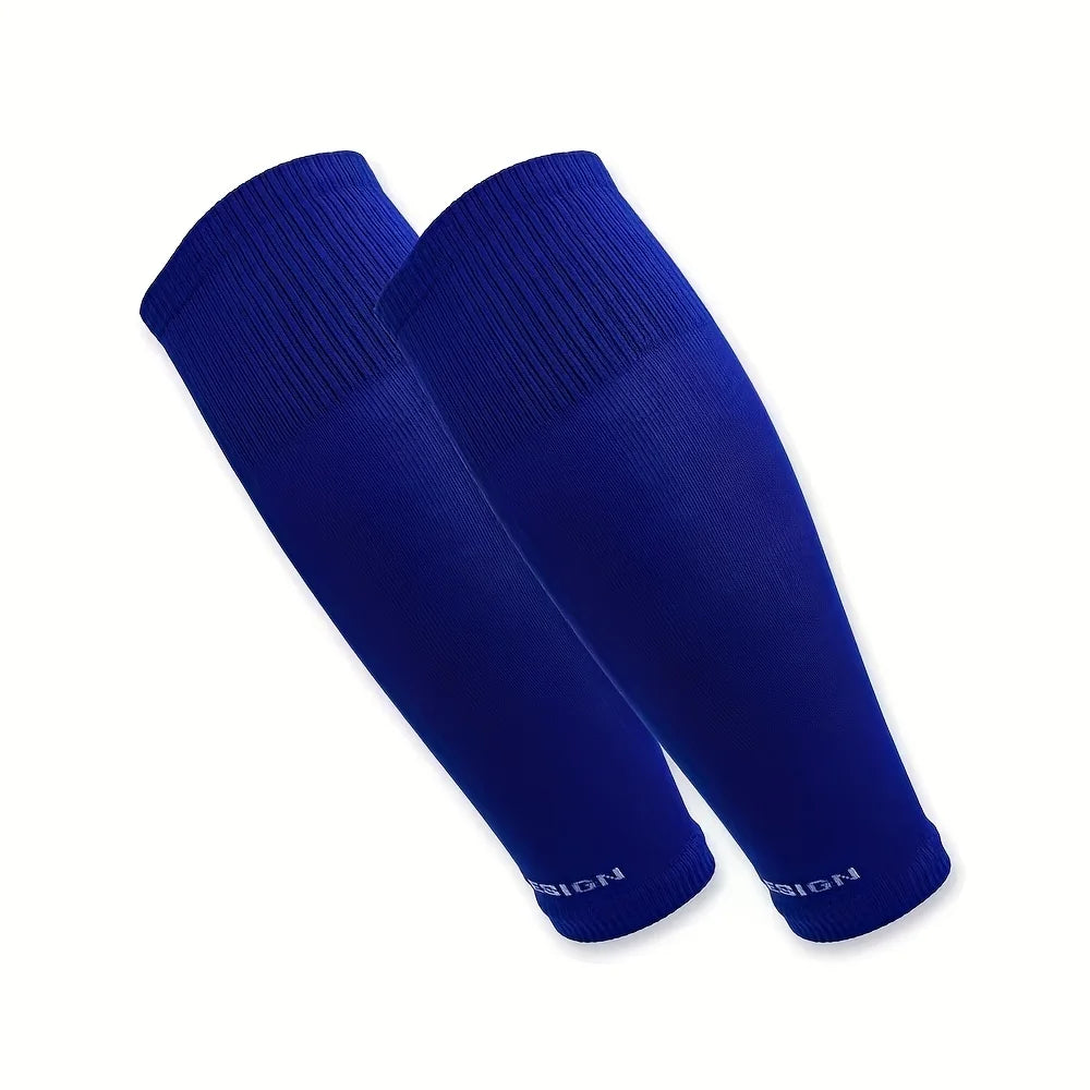 1pairs Compression Football Socks Cover, Compression Leg Warmers, Sweat Absorption Calf Socks
