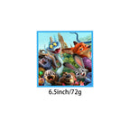 NEW Zootopia Party Favor Zootopia 2 Birthday Decoration Judy Nick Gary Party Supplies Zootropolis Coil Notebook Box Bag Card Kid