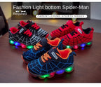 Kids Cartoon Sneakers Breathable Casual Sport Shoes for Children