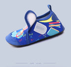 2024 New Children Beach Shoes Water Socks Boys And Girls Home Shoes Baby Indoor Socks Cartoon Unicorn Kids Slippers
