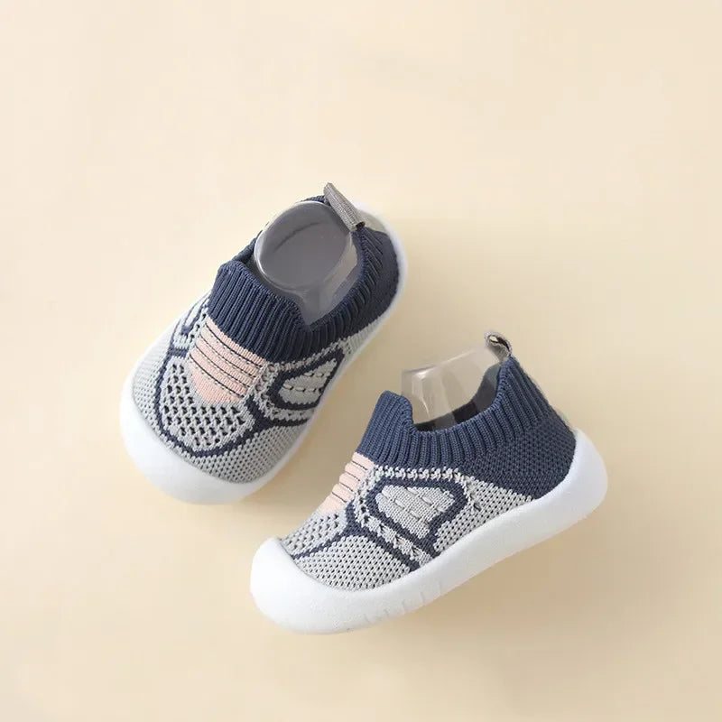 Baby Anti Slip Mesh Shoes Soft Sole Crib Walking Socks