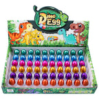 Sunpao 60pcs Magic Dinosaur Eggs Hatching in Water Growing Dinosaur Egg Animal Breeding Educational Toys for Children Kids Gifts