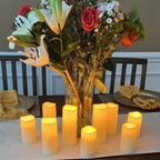 10~1PCS Wholesale LED Candles Flameless Flickering Light Flameless Candle for Christmas Wedding Decor Birthday Party Supplie