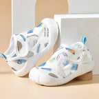 Breathable Air Mesh Baby Sandals – Soft Sole First Walker Shoes