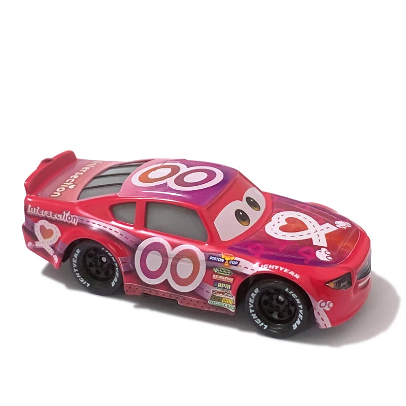 Cars 2 Cars 3 Lightning McQueen Japan Queen Mike Model Cars Toys 1:55 Metal Die Casting Pixar Cars Racing Child Gifts Toys