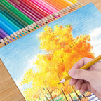 12 Color Oily Colored Pencils Set for Drawing and Sketching