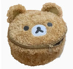 Plushes Makeup Case Anime Relaxed Bear Cosmetic Bag Women Jewelry Storage Pouch Girl Organizer Handbags Gift Hot Sales