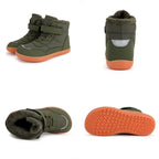 Kids Wide Toe Barefoot Snow Boots Warm Winter Minimalist Shoes