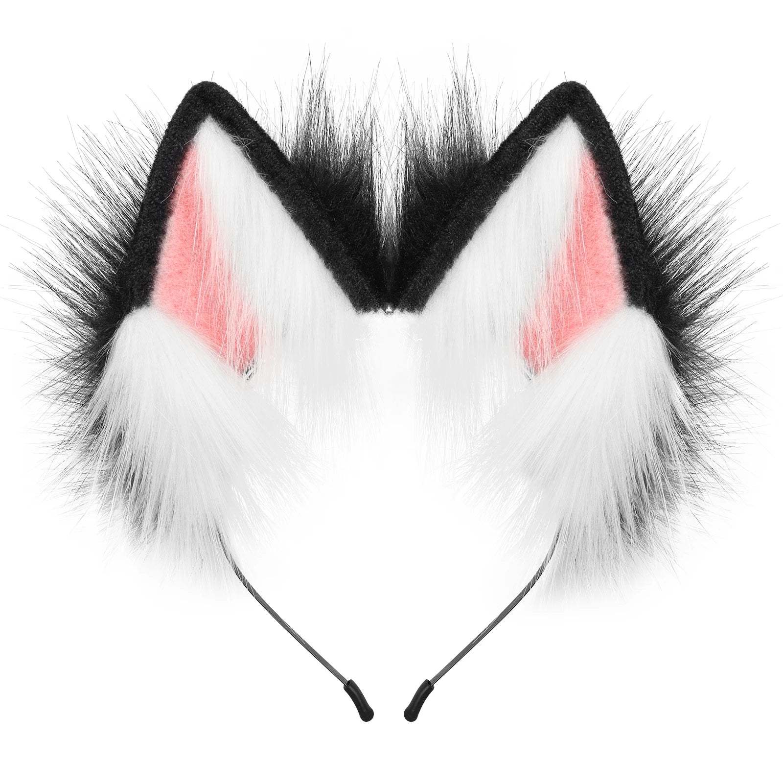 Cat Fox Faux Fur Ears Headband Animal Wolf Dog Furry Headwear Cosplay Party Hair Hoop