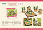Forest Animal 1/12 Dollhouse Furniture Bedroom Kitchen Bathroom Set Miniature Simulation Dolls Accessories DIY Toys Girls