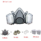 6200 Half Face Dust Mask – 503 5N11 Particle Filters & Goggles Set