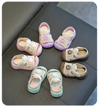 Baby First Walker Sandals Closed Toe Summer Shoes for Toddlers