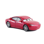 Cartoon Pixar Cars Lightning McQueen 1/55 Metal Die Casting Anime Figure Storm Jackson Racing Toys Collectibles Children's Gifts