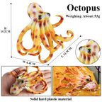 Oenux Marine Molluscs Model Simulation Squid Octopus Growth Cycle Action Figure Sealife Animals Education Collection Kids Toy