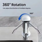 Soap Dispenser for Kitchen Sink, Kichen Sink Soap Dispenser, Extension Tube Kit, Under Sink Soap Dispenser Pump, No Need More Re