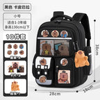 Capybara Children School Bags For Boys Girls Kids Alleviate Burden Protecting Spine Widen Straps School Backpack School Book Bag
