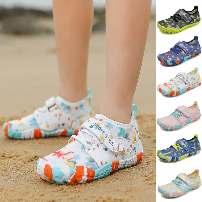 Kids Quick Dry Water Shoes Anti Slip Beach Sandals