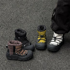2025 New Winter Children Snow Boots For Boys Waterproof Warm Fur Rubber Sole Non-slip Fashion Girls Boots EU 26-37