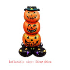 1set Giant Stand Pedestal Halloween Party Balloons Ghost Skull Pumpkin Tree Wizard Shape Balloon Halloween Decorations 2027