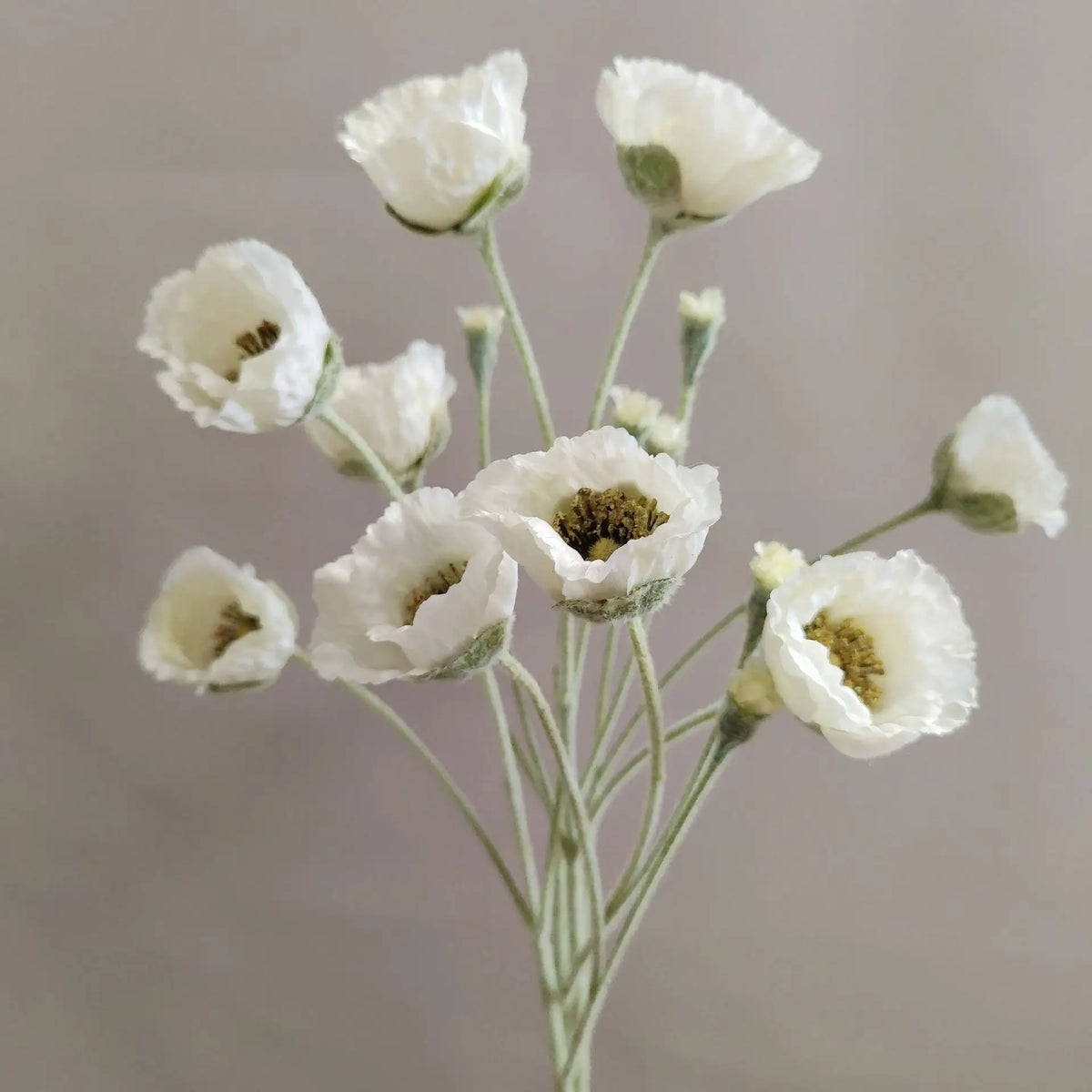 Poppy Artificial Flowers 65cm Long Stem Fake Flowers For Home Decor Garden Wedding Party Decoration DIY Flower Arrangement New