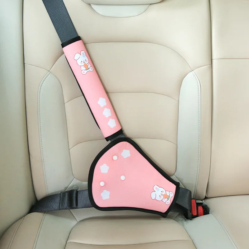 Car Child Safety Belt, Seat Shoulder Guard, Anchor, Safety Belt, Anti Pinch Neck Limiter, Stomach Protection