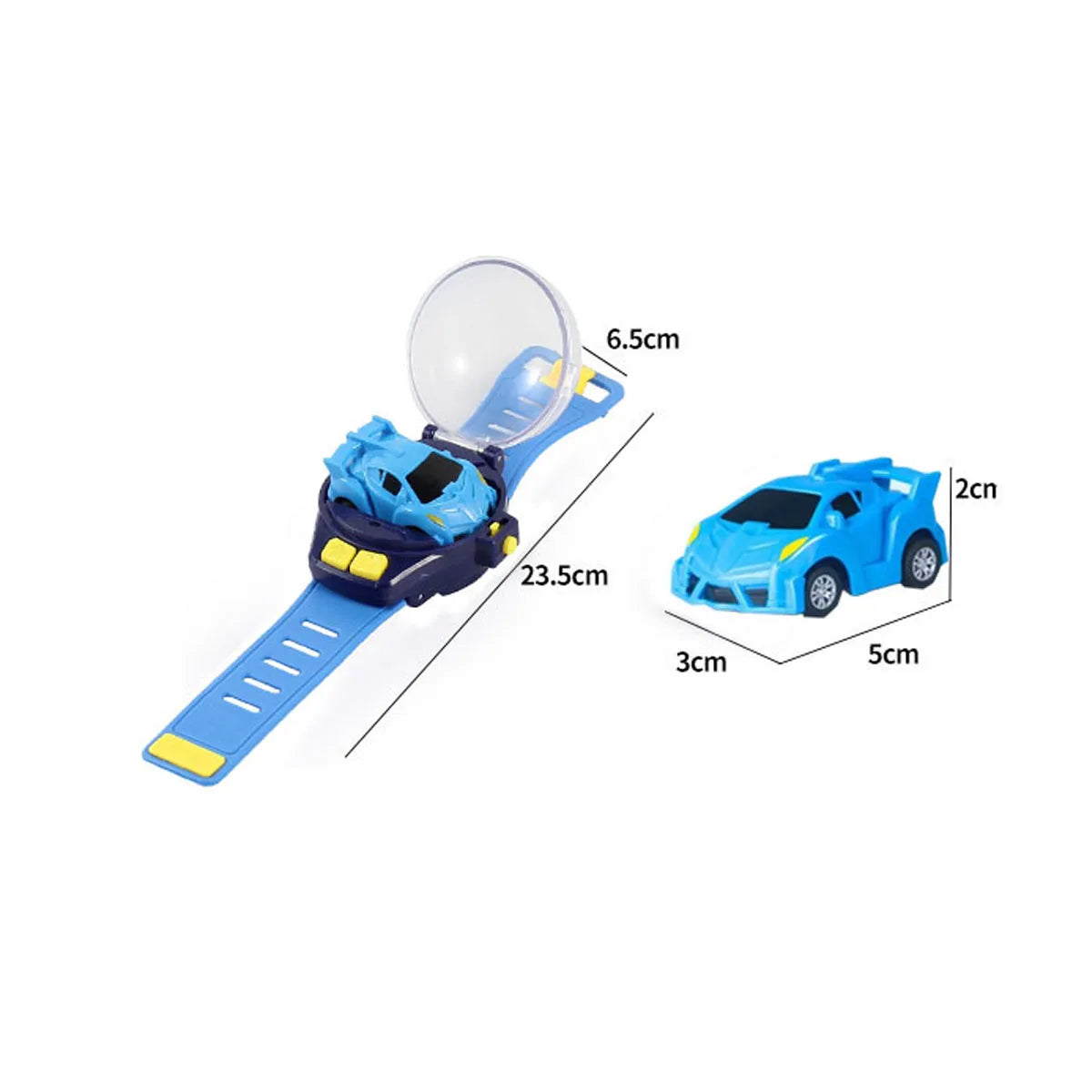 Mini Remote Control Car Watch Toy – 2.4GHz USB Charging RC Car