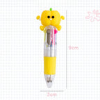 5-30 Pcs Cute Cartoon Four-color Pen for Kids Birthday Kindergarten Home-school Carnival Christmas Boys and Girls Gift Rewards