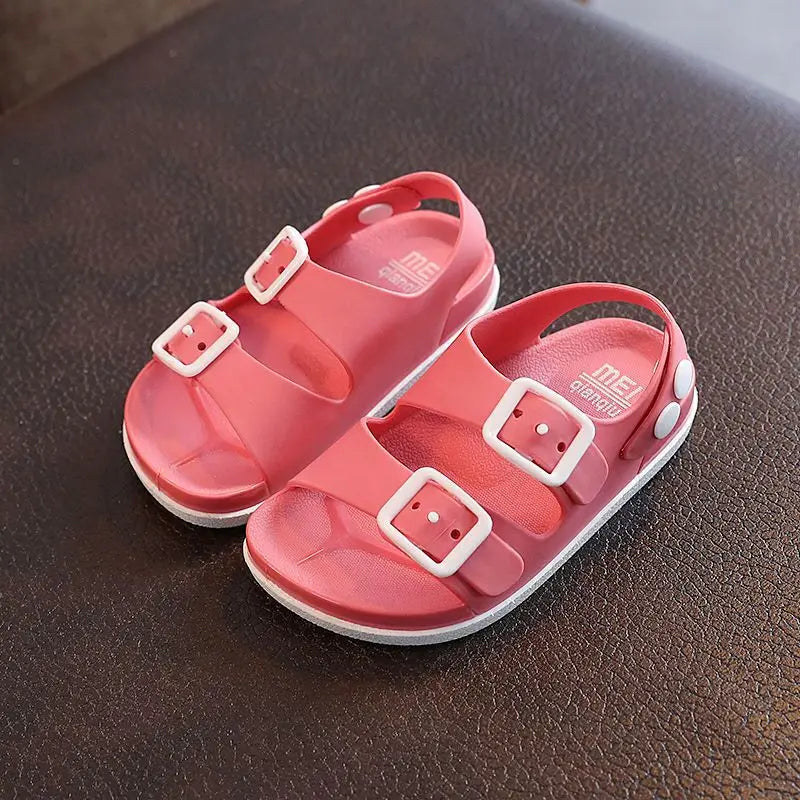 Kids Closed Toe Sandals Lightweight Beach Shoes for Children