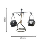 Nordic Metal Candlestick Abstract Character Sculpture Candle Holder Decors Handmade Figurines Home Decoration Art Gifts Hot 2025