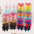 20/40Pieces Babies Tiny 2Inches Hair Bows Rubber Bands Hair Ropes Ponytail Holders for Baby Girls Infant Kids Hair Accessories