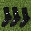 3 Pairs New Outdoor Men Women Sports Football Socks Dispensing Sports Socks Comfortable Outdoor Game Training Socks